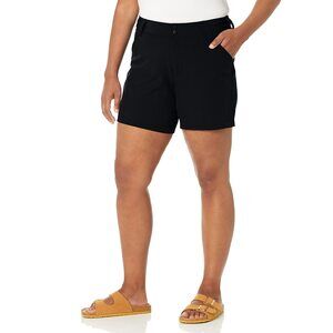 Columbia Women's Coral Point III Shorts, Black, 24 Plus